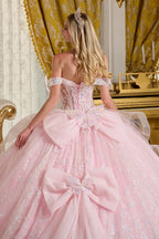 3D Butterfly Ball Gown by Elizabeth K GL3651