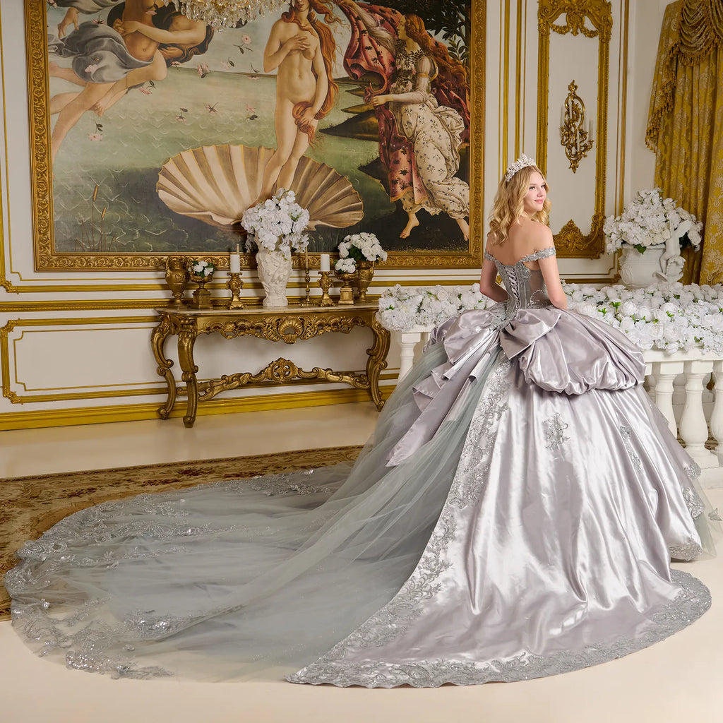 Off Shoulder Ball Gown by Elizabeth K GL3652