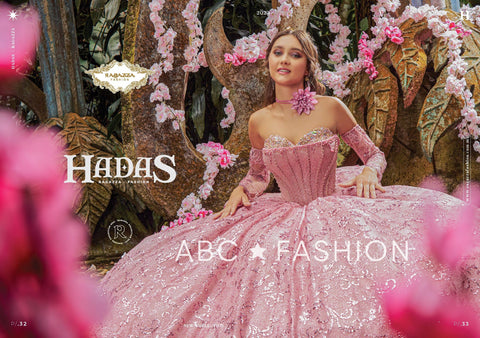 Quinceanera-Kleid mit Glitzerdruck von Ragazza EV31-631