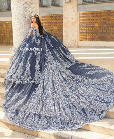 Glitzerndes Quinceanera-Kleid von House of Wu 26030