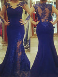 Lindos vestidos de baile plus size com apliques de cetim de seda estilo sereia e mangas compridas