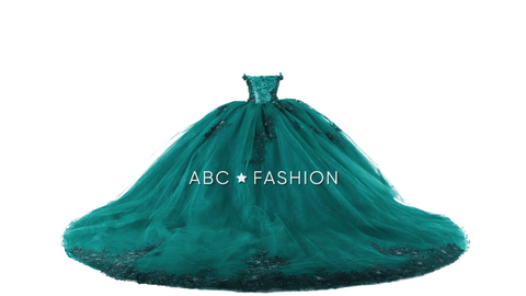 Grünes Quinceanera-Kleid von Ragazza DV54-554