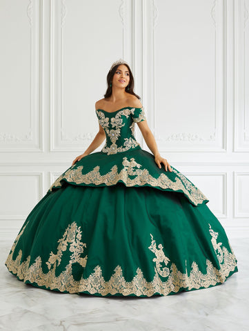 High Low Quinceanera-Kleid von LA Glitter 24094