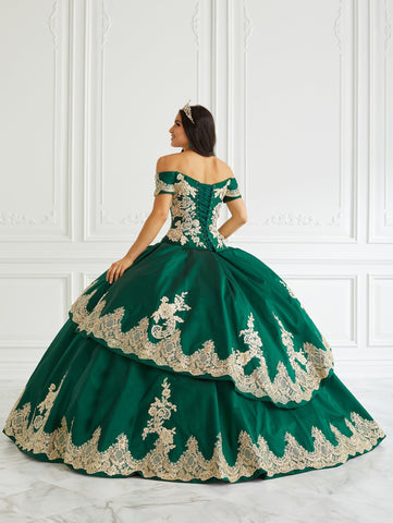 High Low Quinceanera-Kleid von LA Glitter 24094