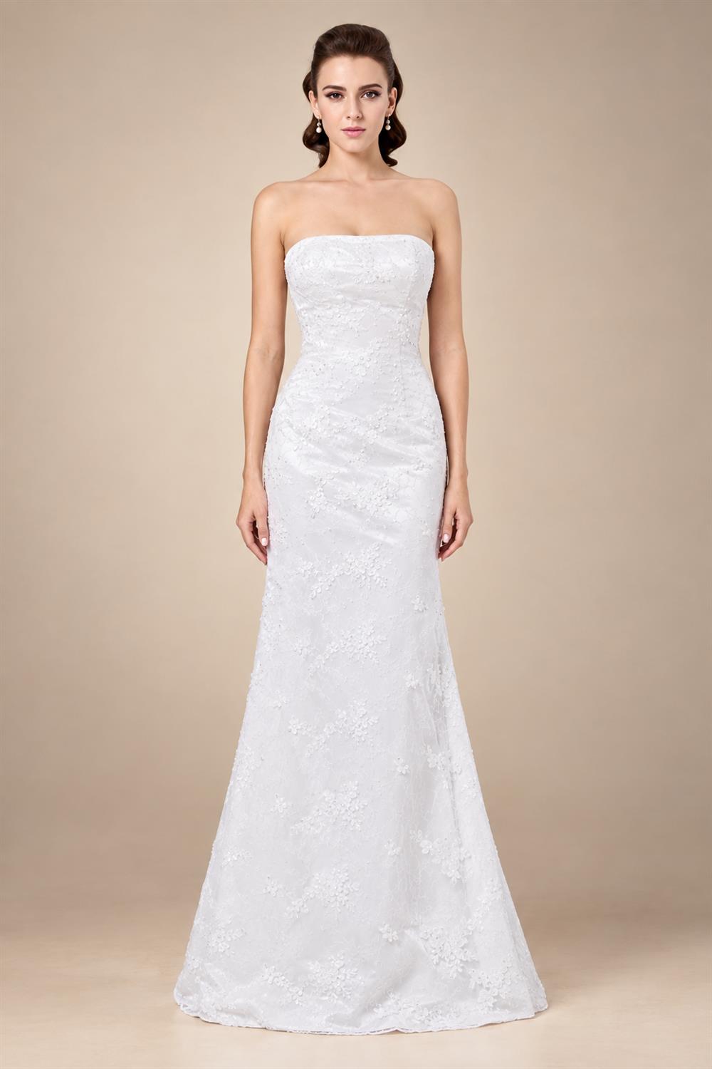 Crepe Satin Mermaid Wedding Dresses Crystal Beads V-Neck Sleeveless Backless Bridal Gown Vestido De Noiva Customized