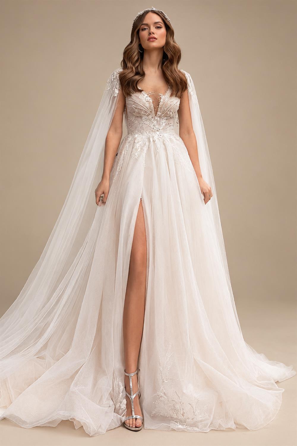 Sweetheart Mermaid Wedding Dresses For Mariages Appliques Lace Court Train Tulle Vestido De Casamento Customized