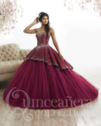 Illusion A-line Quinceanera Dress by House of Wu 26873
