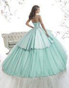 Illusion A-line Quinceanera Dress by House of Wu 26873