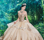 Lace Applique Sweetheart Quinceanera Dress by House of Wu 26945