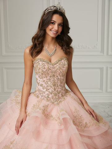 Mehrlagiges Quinceanera-Kleid von House of Wu 26989