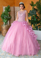 Layered Sleeveless Quinceanera Dress by Calla KY79288