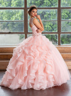 Layered Sleeveless Quinceanera Dress by Calla KY79288