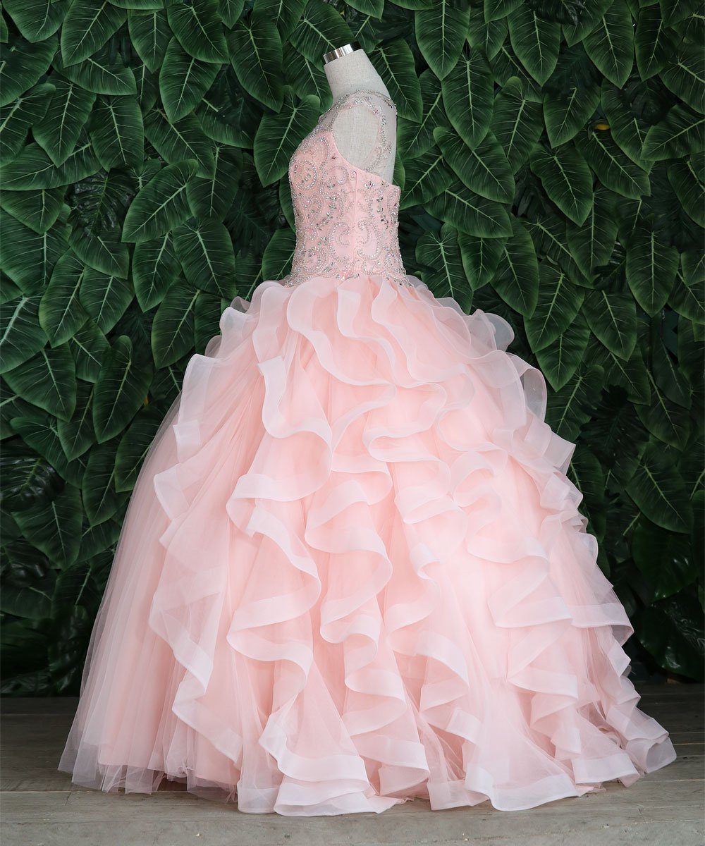 Layered Sleeveless Quinceanera Dress by Calla KY79288