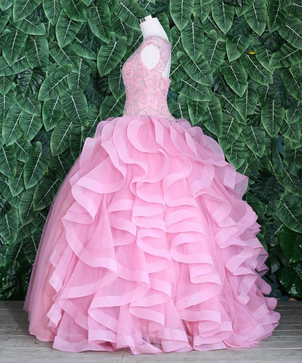 Layered Sleeveless Quinceanera Dress by Calla KY79288