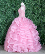 Layered Sleeveless Quinceanera Dress by Calla KY79288