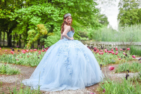 Leuchtendes Quinceanera-Kleid von Fiesta Gowns 56432