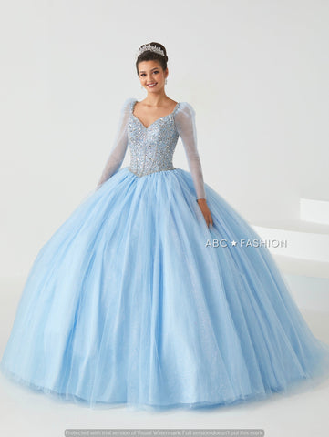 Langärmliges Quinceanera-Kleid von Fiesta Gowns 56434