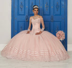 Long-Sleeved Dress by House of Wu LA Glitter 24039