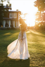 Nixen-/Trompeten-Hochzeitskleider Glitzer & Glanz Kleid Hochzeitsfeier