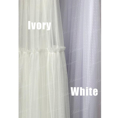 NumberSea Boho Brautkleider 2024 V-Ausschnitt Strand Spitze Brautkleider Elegantes Tüll A-Linie Brautkleid