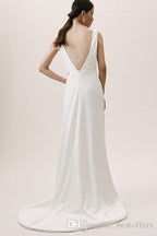 NumberSea Bohomain Jumpsuits Sleeveless Wedding Dresses