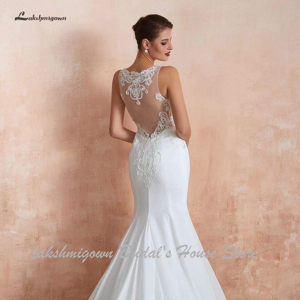 NumberSea Cheap Boho Wedding Dress Mermaid Sexy Wedding Party Gowns