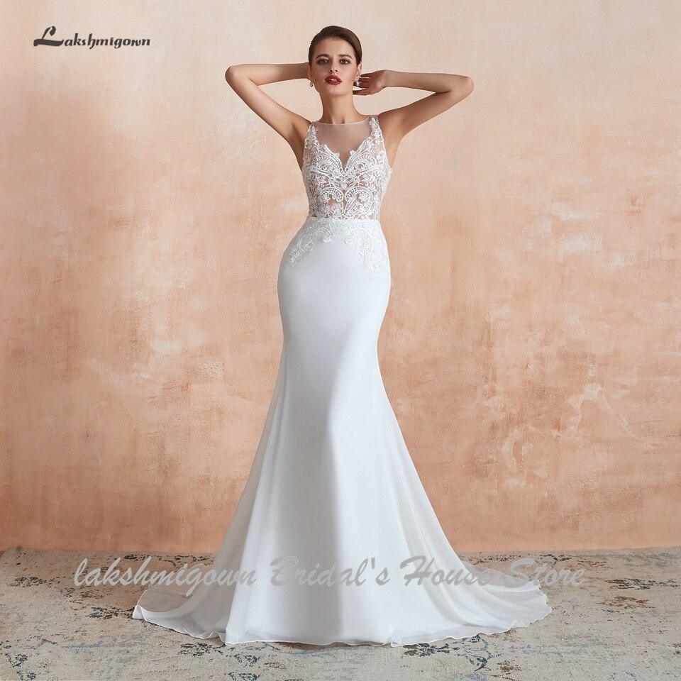 NumberSea Cheap Boho Wedding Dress Mermaid Sexy Wedding Party Gowns
