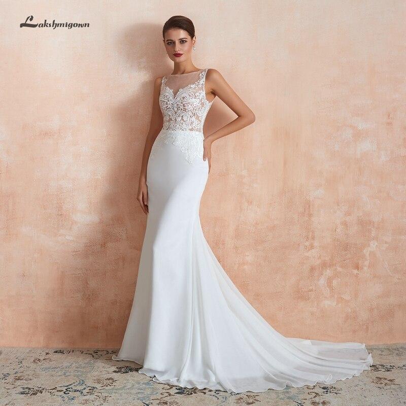 NumberSea Cheap Boho Wedding Dress Mermaid Sexy Wedding Party Gowns
