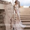 NumberSea Günstige weiße Jumpsuits A-Linie Brautkleider Sweetheart Spitze Satin mit Überröcken Brautkleider Hosenkleid Vestidos De Novia