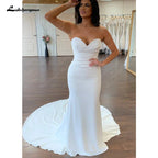 NumberSea Exquisite Lace Mermaid Wedding Dresses for Women Boho Bridal Gown Bohemian Bride Dress 2025 Robe De Mariage