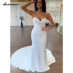 NumberSea Exquisite Lace Mermaid Wedding Dresses for Women Boho Bridal Gown Bohemian Bride Dress 2025 Robe De Mariage