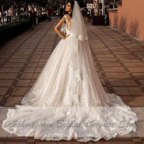 NumberSea Luxuriöse afrikanische Brautkleider, muslimische Brautkleider