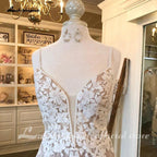 NumberSea Luxury Mermaid/Trumpet Lace Wedding Dress for Women 2025 Wedding Gowns Spaghetti Straps vestido de boda corte sirena