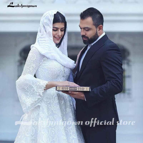 Robes de mariée de luxe NumberSea – Robes de princesse à manches longues