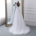 NumberSea New Applique wedding dress formal robe mariage Vestidos de Novia bridal dress vestido de festa Beach wedding dresses