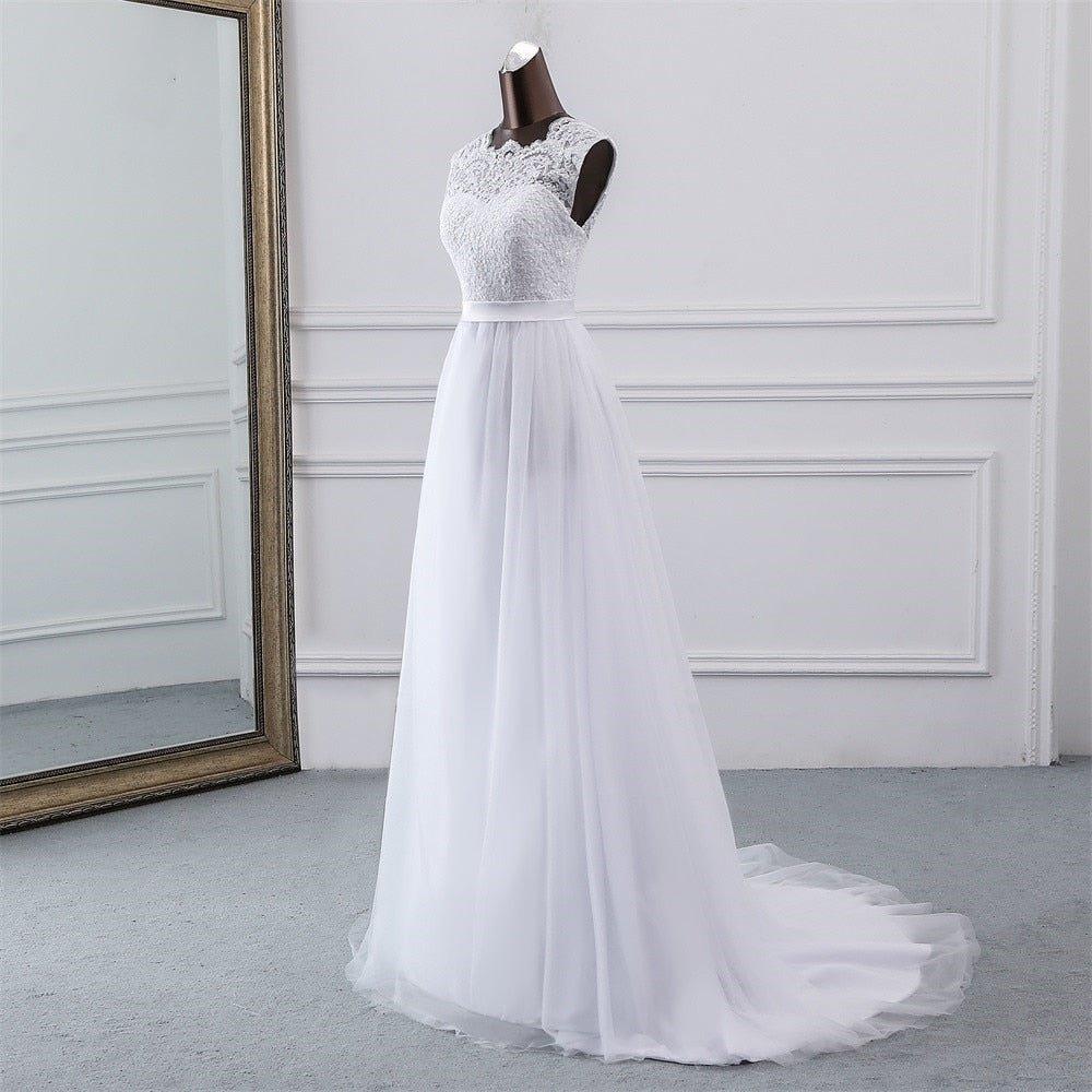 NumberSea New Applique wedding dress formal robe mariage Vestidos de Novia bridal dress vestido de festa Beach wedding dresses