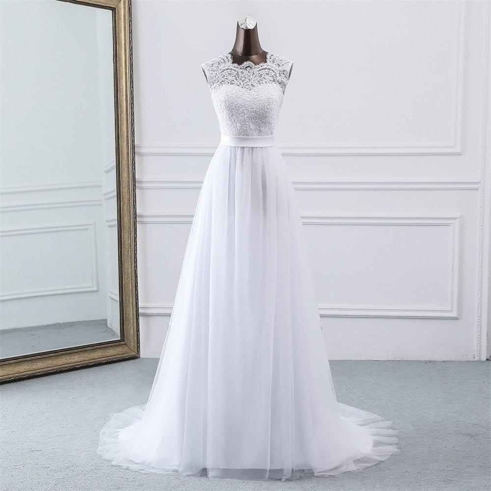 NumberSea New Applique wedding dress formal robe mariage Vestidos de Novia bridal dress vestido de festa Beach wedding dresses
