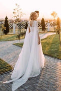 NumberSea, novos vestidos de noiva com manga curta e renda, MW596
