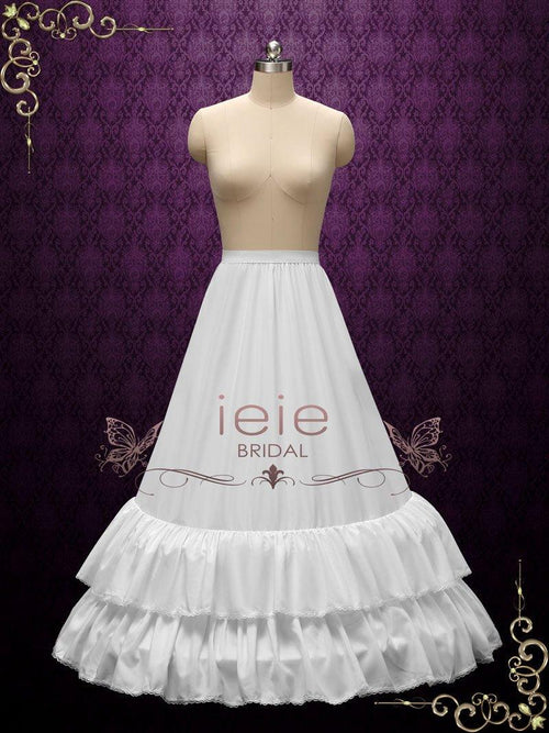 NumberSea NumberSea Robe de mariée trapèze Jupon PT1004