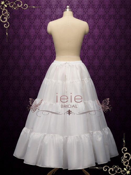 NumberSea NumberSea Robe de mariée trapèze Jupon PT1008