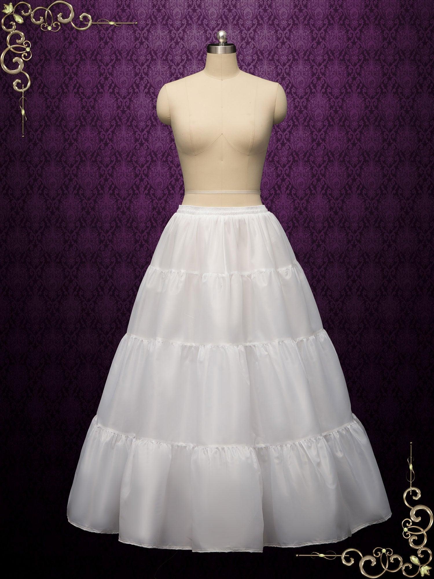 NumberSea NumberSea A-line Wedding Dress Petticoat PT1008