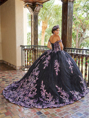 Schulterfreies Cape Quinceanera-Kleid von House of Wu 26079