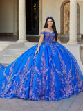 Schulterfreies Korsett-Quinceanera-Kleid von House of Wu 26063