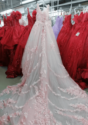 Schulterfreies Korsett-Quinceanera-Kleid von House of Wu 26063