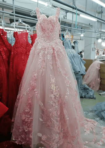 Schulterfreies Korsett-Quinceanera-Kleid von House of Wu 26063