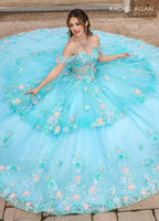 Off Shoulder Corset Quinceanera Dress by Rachel Allan RQ2179