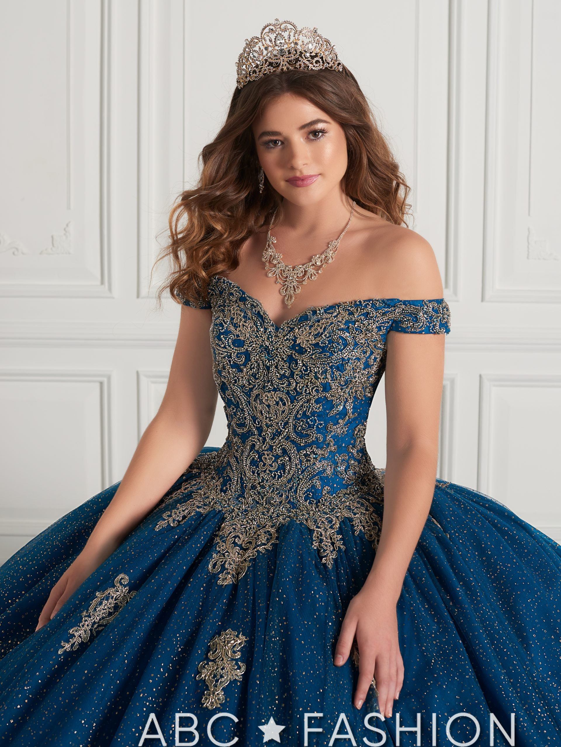 Off Shoulder Lace Quinceanera Dress by House of Wu 26951