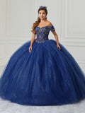 Abito da Quinceañera Spalline Scoperte di Fiesta Gowns 56421