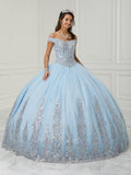 Schulterfreies Quinceanera-Kleid von Fiesta Gowns 56423