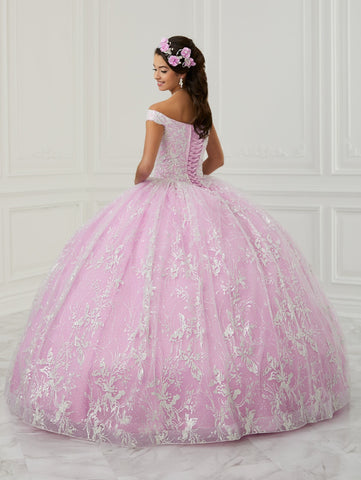 Schulterfreies Quinceanera-Kleid von Fiesta Gowns 56428
